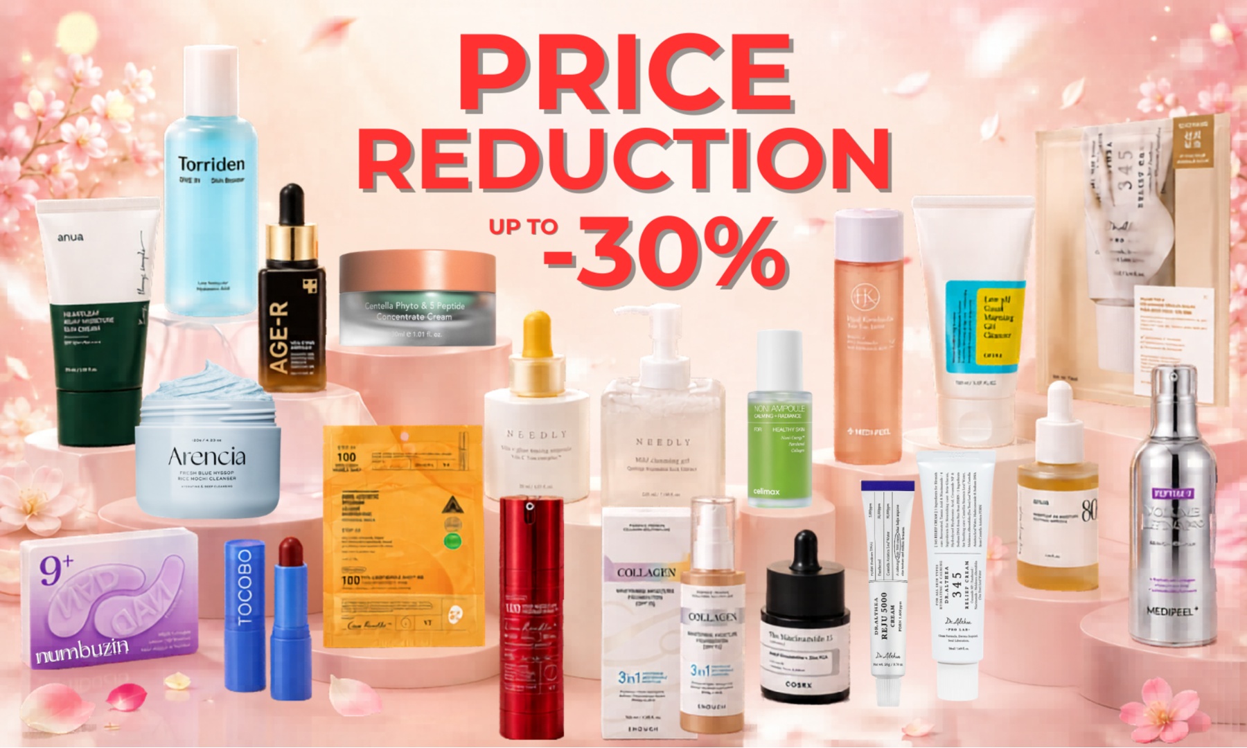 Price reduction up to -30%